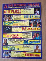 3 Scarborough Futurist Theatre 1996 Summer Show Handbills.