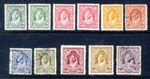 TRANSJORDAN 1930-39 Emir Abdullah Mult Script CA P.14 Range SG 195 - 205 MINT/FU
