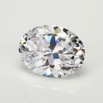 WHITE OVAL CUT 9MM X 11MM HQ CUBIC ZIRCONIA LOOSE GEMSTONES