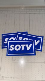 Birmingham City FC Stickers - Blue And White SOTV (x50)