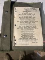 Humvee Operators Manual With Vehicle Storage Pouch