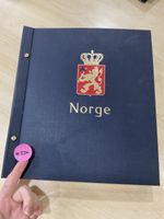 Norway stamps, 1855s on. Davo preprinted album. @336