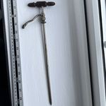 Antique Corkscrew Champange Tap Serpent Head Type Long Fast Dispatch