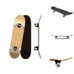 Professional Yocaher Complete Skateboard 7.75" x 31" Natural