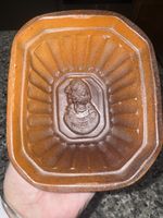 Antique Salt Glazed Jelly Mould Princess ? Child ?