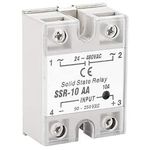 10A Solid State Relay Module 90-250V AC Input 24-480V AC Output