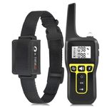 1000M Dog Training Collar Waterproof Rechargeable Remote Beep Vibrate Shock