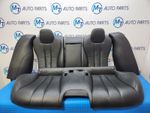BMW 6 SERIES COMPLETE REAR SEATS FOLDING BLACK LEATHER DAKOTA F06