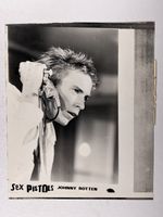 Sex Pistols Photo Johnny Rotten On Stage Original Press Promo December 1976