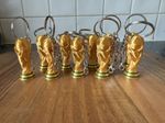 10 World Cup Trophy Keyrings High-Detail 3D Printed Keyring pack of 10