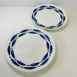 Queens Couture Fishie On A Dishie Side Plate x 2 - 8.75" - See Description