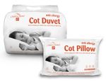 New Children Baby Bedding Set Anti-Allergy Cot Duvet 4.5, 7.5, 9 Tog Cot Pillow