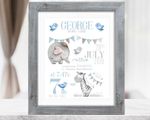 New Baby Boy Gift, Personalised Baby Gift For Boy, New Baby Gift, Christening