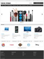 ECOMMERCE STORE - Responsive Shopping Cart Website - Free Installation