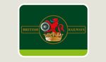 Original Deltic Livery - British Rail Train Depot Sticker/Decal 100 x 77mm 