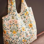 Packable Shopping Bag Ulster Weavers Bee Bloom 100% Polyester Multi