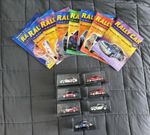 DEAGOSTINI 1/43 RALLY CAR COLLECTION x7  FORD PORSCHE HYUNDAI MITSUBISHI PEUGEOT