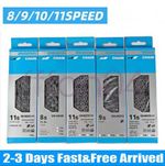 FOR Shimano 6/7/8/9/10/11 speed chain HG54/95/701 Deore MTB road bike 116 link-