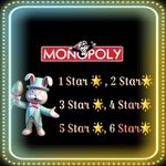 Monopoly Go All Stickers Fast Delivery 1🌟 To 6🌟