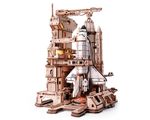 ROKR Space Shuttle 3D Wooden Puzzle Moving Rocket Launch Tower  for Adults Teens