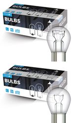 10 x 382 Bulbs 12V 21W BA15S and 10 x 380 12v 21/5W BAY15D Stop & Tail - 20