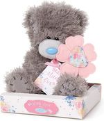 Mother's Day Gift Tatty Teddy Embroidered Flower Best Mum Ever Plush