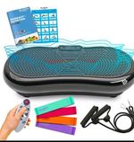 Bluefin Fitness  Ultra Slim Vibration Plate, Full Body Workout, Tone/Slim.