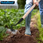 High Quality Swan Neck Hoe With Wooden Handle Garden Tool German Steel 6 SIZES