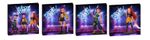 K POP DEMON HUNTERS SET OF 4 WALL ART PLAQUES/CANVAS PICTURES