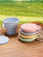 Silicone Collapsible Cup Portable Silicone Foldable Cup for Travel