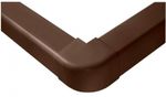 Durable Plastic Air Con Trunking External Corner Brown 80x60 Connector FREE P&P