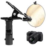 1/4 3/8 Screw Light Stand Attachment Reflector Holder  Photography Accessories