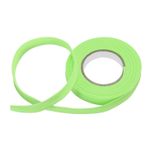 1/2 Inch Single Fold Bias Tape Polyester for Sewing (Fruit Green 6 Yards)