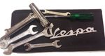 ukscooters VESPA HANDY TOOL KIT WITH BLACK STRONG WOVEN POUCH NEW 