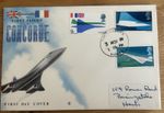 Great Britain FDC Concorde First Flight First Day 3 Mar 1969 9d Stamp