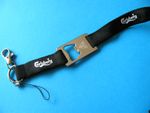 Genuine CARLSBERG Beer Lanyard, Bottle Opener Attached.