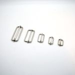 Metal Sliding Bars Buckles Straps for Webbing Strap Tape Craft 16 20 25 40 50 mm