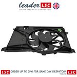 Radiator Cooling Fan with Resistor Vauxhall Mokka Turbo 95301358 NEW