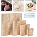 Crochet Blocking Peg Board Knitting Craft Board Square Mat Granny Crochet Gifts