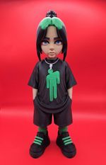 Billie Eilish 3D Printed Figure – 32cm / 12.5" – High Detail Collectible Display