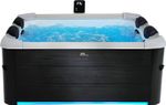 Hot Tub Spa MSpa Oslo 6-Person Square Wi-Fi Controlled Outdoor Bubble Spa 850L