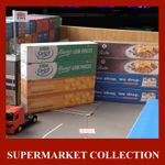 OO 1:76 Rail Freight Shipping Containers Supermarket & Retail Mix x 12