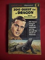 David Attenborough Signed Zoo Quest For A Dragon 