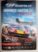 GT World Challenge Europe Brands Hatch Programme 2/3 May 2026