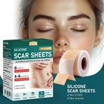 bupy silicone scar sheets superior adhesion and reusable 1 roll EXP 02.29