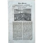Antique 1826 The Mirror Magazine Literature and Instruction Sheffield Yorkshire