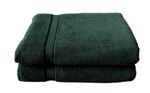 Dark Green Extra Large Thick Jumbo Bath Sheet 650 gsm 150 x 200cm 100% Cotton