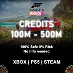 ✨Forza Horizon 5 CREDITS ⭐️ 100M-500M CR XBOX|PS5|STEAM-⭐️Cheap Safe...