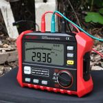 Digital Resistance Tester Ground Resistance Tester 100 Sets Data Storage