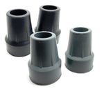 Walking Stick Rubber End x 2 Rubber Ferrules 19mm or 22mm - Extra Long Lasting